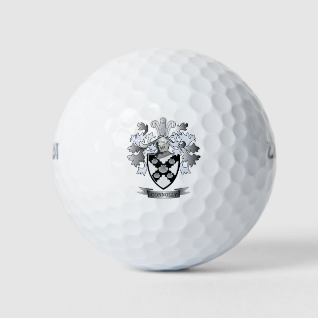 Connolly Coat of Arms Golf Balls (Front)