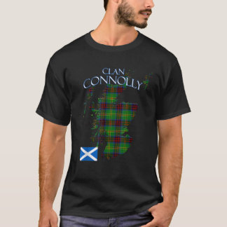 Connolly Scottish Clan Tartan Scotland T Shirt