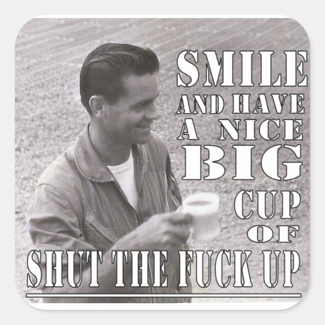 Connon Magnet Square Sticker (Front)