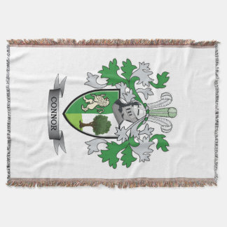 Connor Coat of Arms Throw Blanket