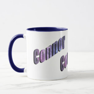 Connor, Name, Logo, Mug