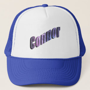 Connor, Name, Logo, Trucker Hat
