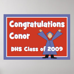 conor grad yard. poster