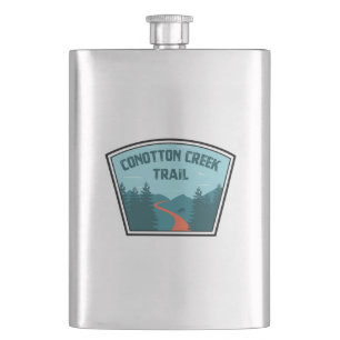Conotton Creek Trail Hip Flask