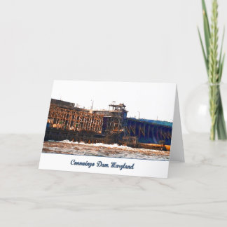 Conowingo Dam Greeting or Note Card