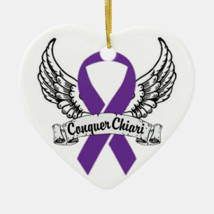 Conquer Chiari/Zipperheads Unite Ceramic Ornament