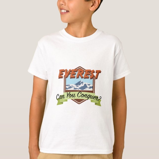 Conquer Everest T-Shirt (Front)