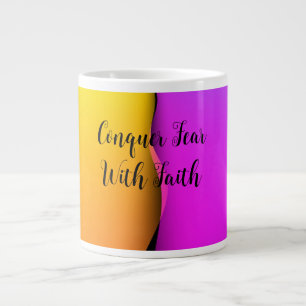 Conquer Fear With Faith Specialty Mug