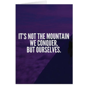 Conquer Mountain - Motivational