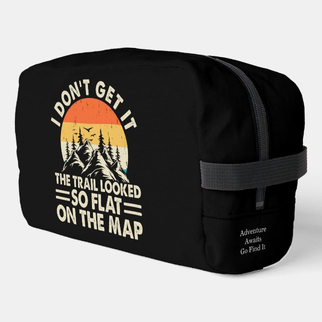 Conquer the Big Mountain Dopp Kit (Left Corner)