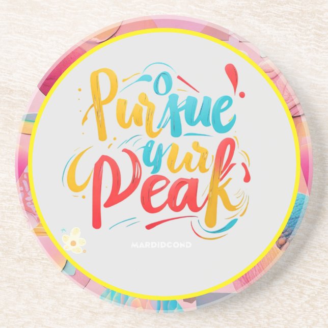 “Conquer the Climb” Coaster (Front)