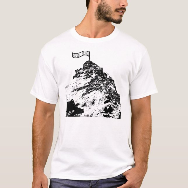 Conquer the Mountain T-Shirt (Front)
