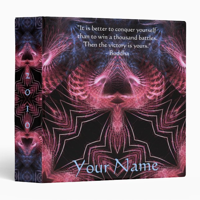 Conquer Yourself : FeelgoodFX Binder (Front/Spine)