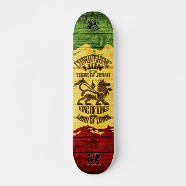 conquering lion skateboard_pro (3) skateboard (Front)