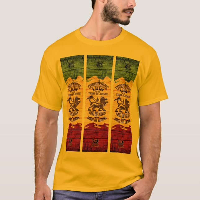 Conquering Lion Trio T-Shirt (Front)