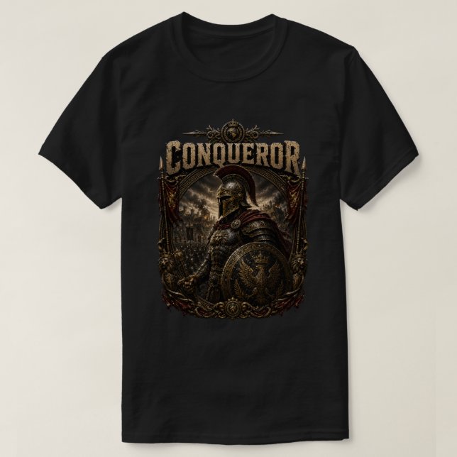 Conqueror Men's Graphic T-Shirt (Design Front)