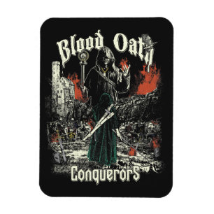 Conquerors - Retro MetalCore Streetwear Magnet