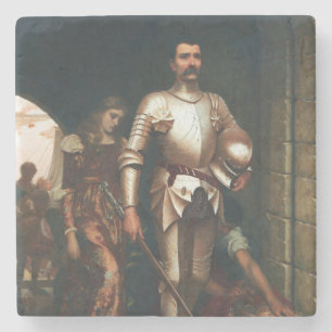 Conquest (Medieval Knight Triumphant) Stone Coaster