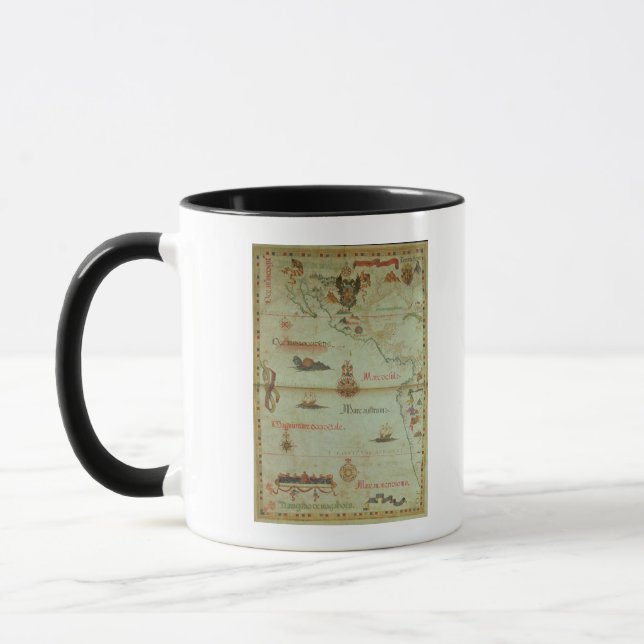 Conquest of Mexico and Peru Mug (Left)