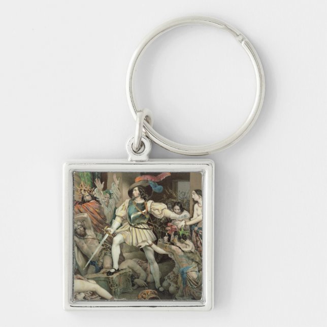 Conquest of Mexico Keychain (Front)