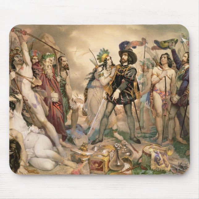Conquest of Mexico Mouse Pad (Front)