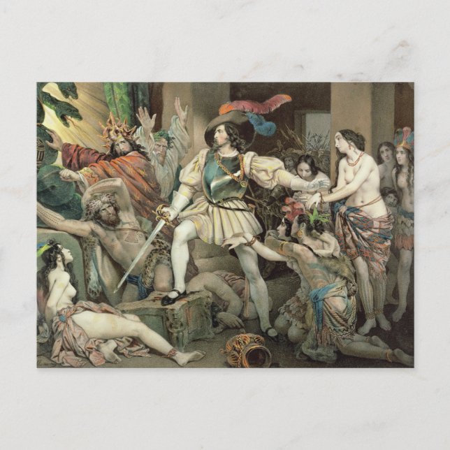 Conquest of Mexico Postcard (Front)