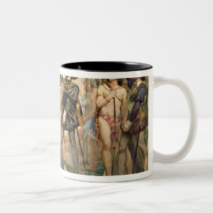 Conquest of Mexico Two-Tone Coffee Mug