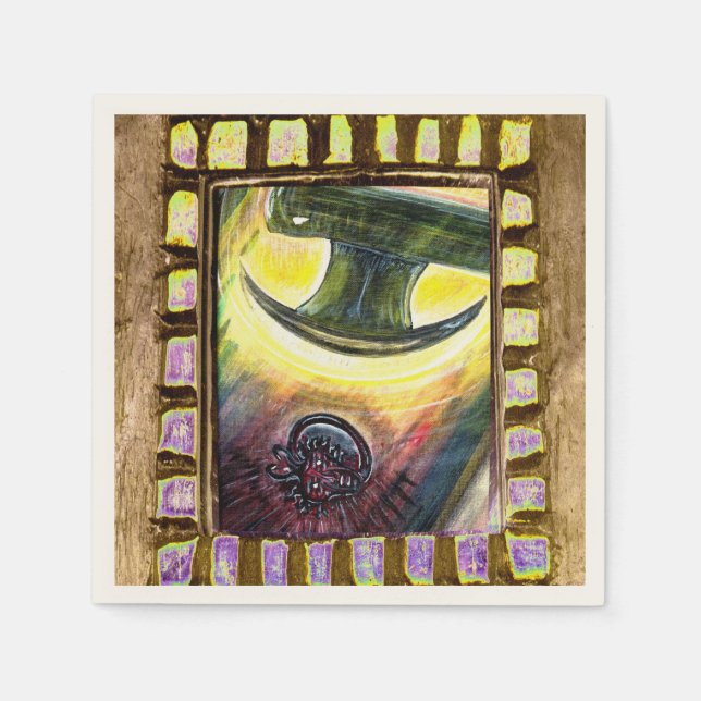 Conquest Over Evil Napkin (Front)