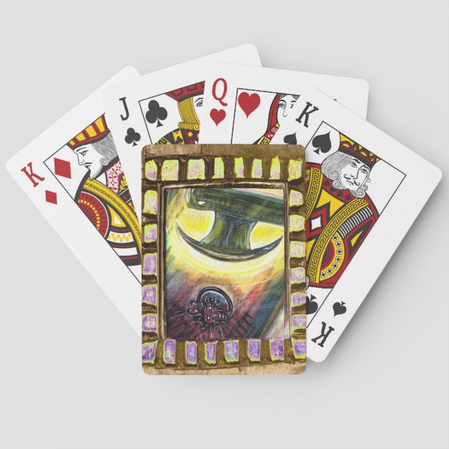 Conquest Over Evil Playing Cards (Back)