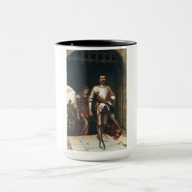 Conquest (Victorious Medieval Knight) Mug (Center)