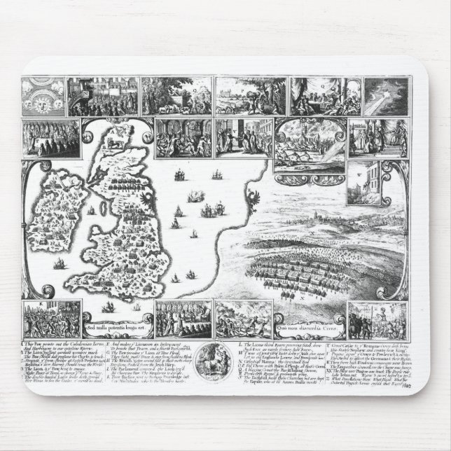 Conquests of Gustavus II Adolphus Mouse Pad (Front)