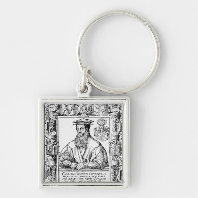 Conrad Gesner Keychain (Front)