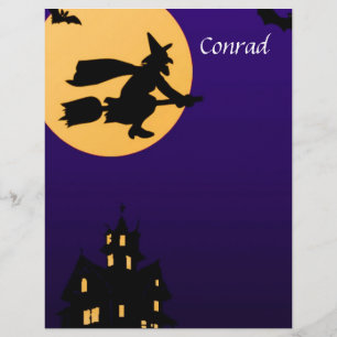 Conrad Halloween Letterhead