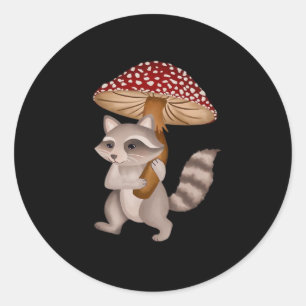 Conrad The Raccoon Classic Classic Round Sticker