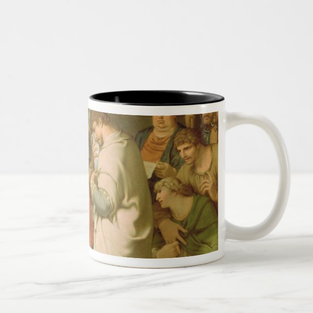 Conradin of Swabia and Friedrich of Baden Two-Tone Coffee Mug (Right)