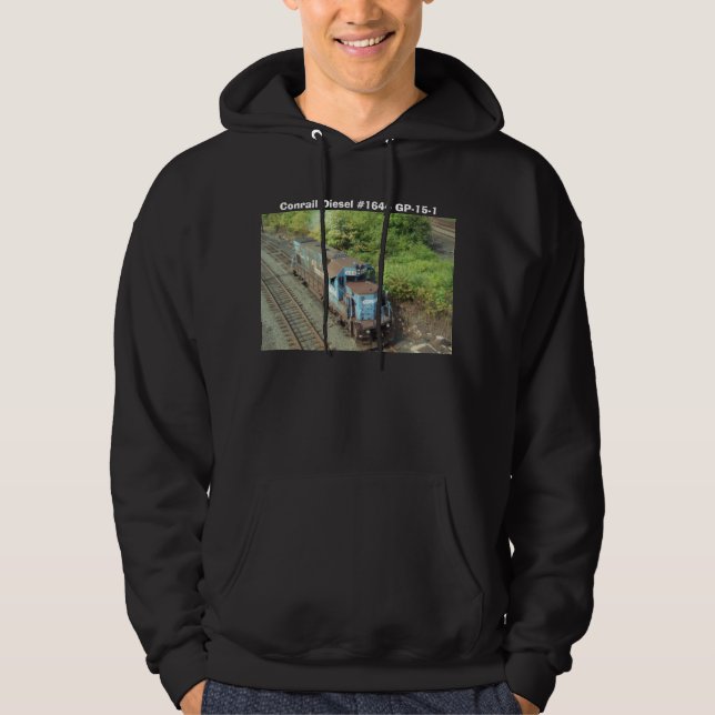 Conrail Diesel #1644 GP-15-1 Hoodie (Front)