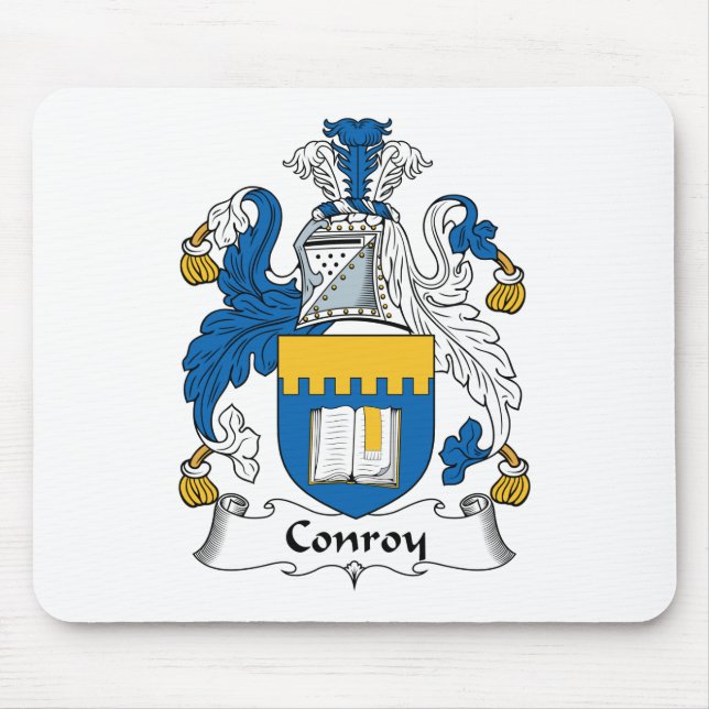 Conroy Family Crest Mouse Pad (Front)