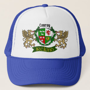 Conroy/O'Conry Irish Shield w/Griffins Trucker Hat