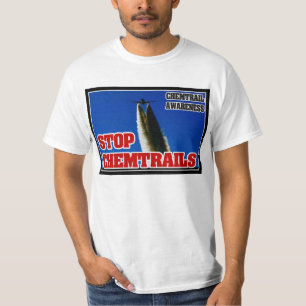 CONSCIENCE DE CHEMTRAIL - ARRÊTEZ LE T-SHIRT DE