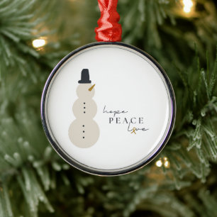 conscience du cancer Noël Ornement de Noël
