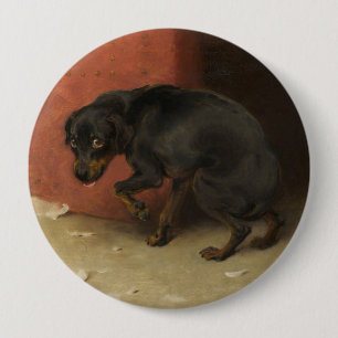 Conscience Makes Cowards Of Us All 4 Inch Round Button