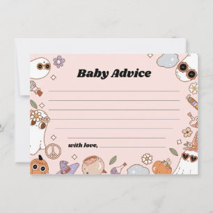 Conseil bébé Carte Baby shower Halloween Super