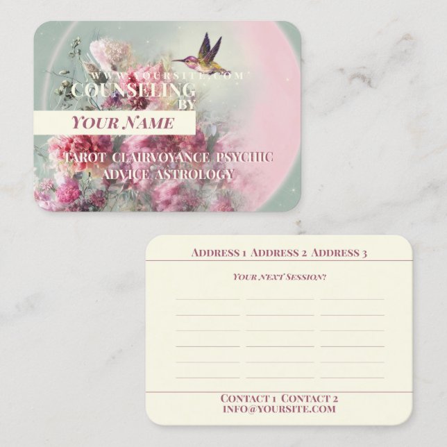 Conseil - Carte de visite (Devant / Derrière)