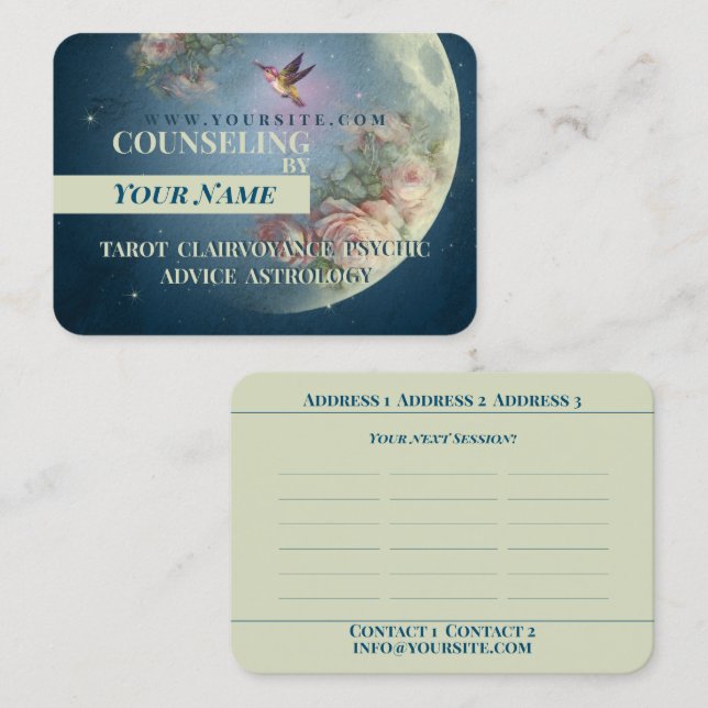 Conseil - Carte de visite (Devant / Derrière)