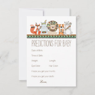 Conseil de prédictions tribales pour le Baby showe