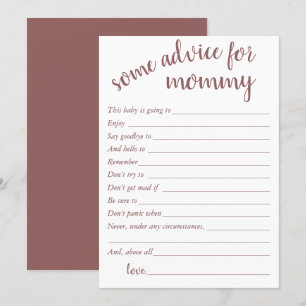 Conseil de type simple Carte de conservation Ros