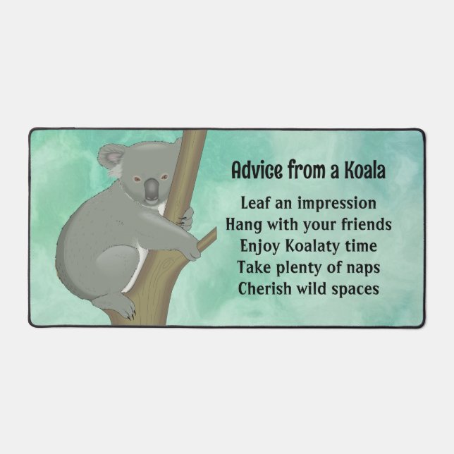 Conseil d'un Mat de bureau Koala (Recto)