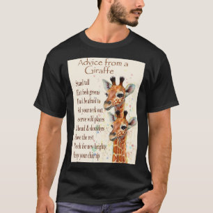 Conseil d'un T-shirt classique Giraffe SKY