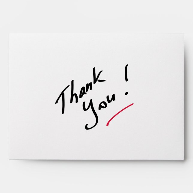 Conseil Gratitude Paiement Modifier Enveloppe manu (Devant)