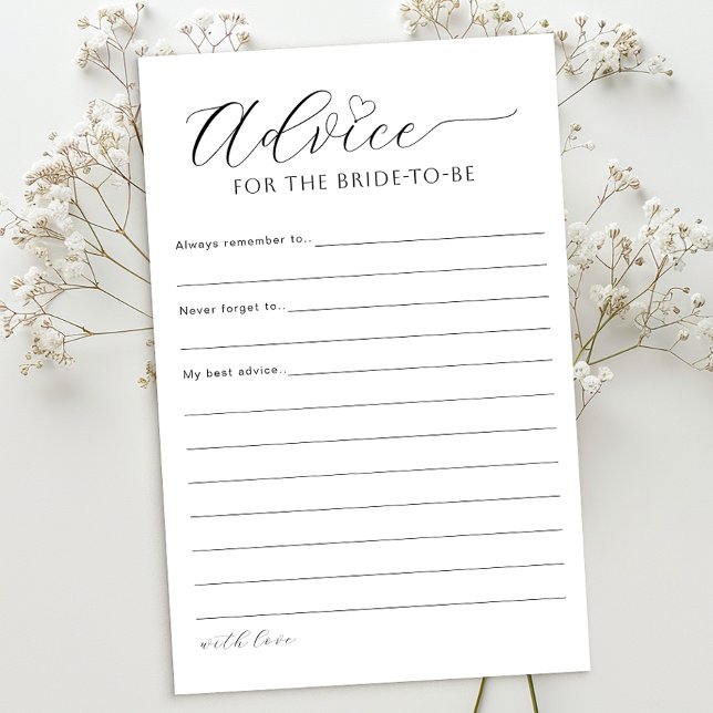 Conseil pour la carte de mariée | Fête des mariées (Advice Bridal Card)